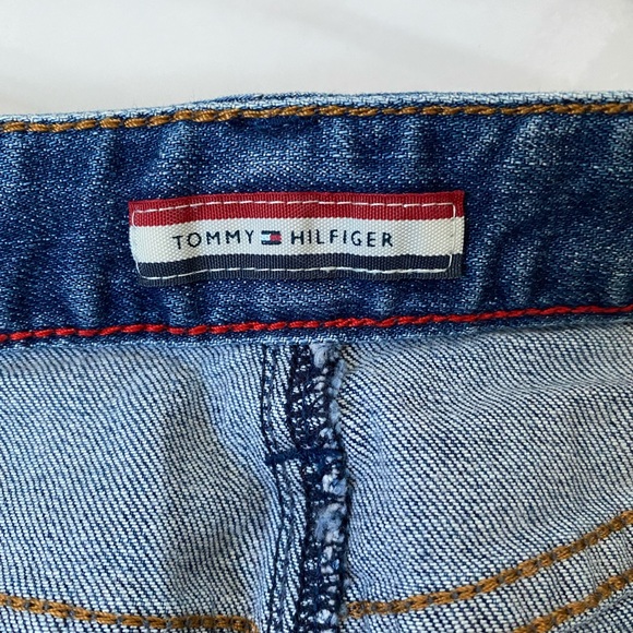 🎉5/$30 - Tommy Hilfiger jean mini skirt - Picture 4 of 5